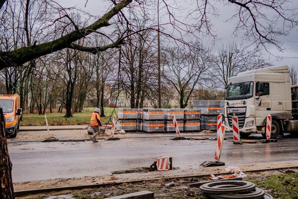 Remonty dróg w Łodzi w toku