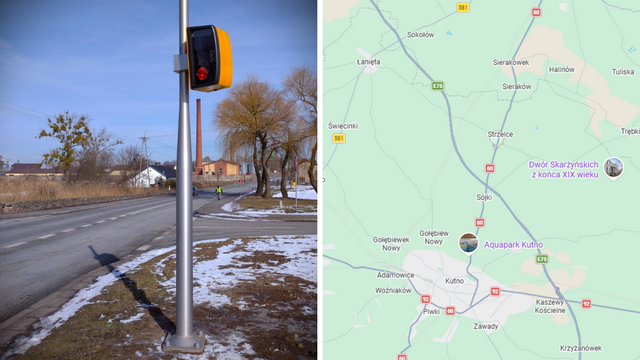 Nowe fotoradary w Łódzkiem. Dwa pomiary na jednej drodze [MAPA] 