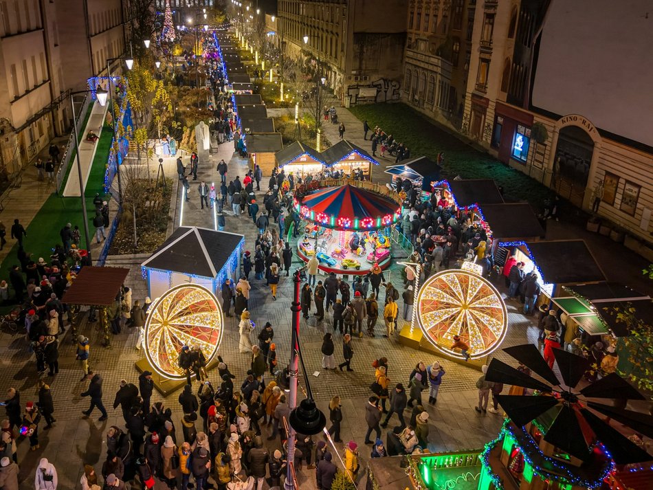 Jarmark w pasażu Schillera Łódź