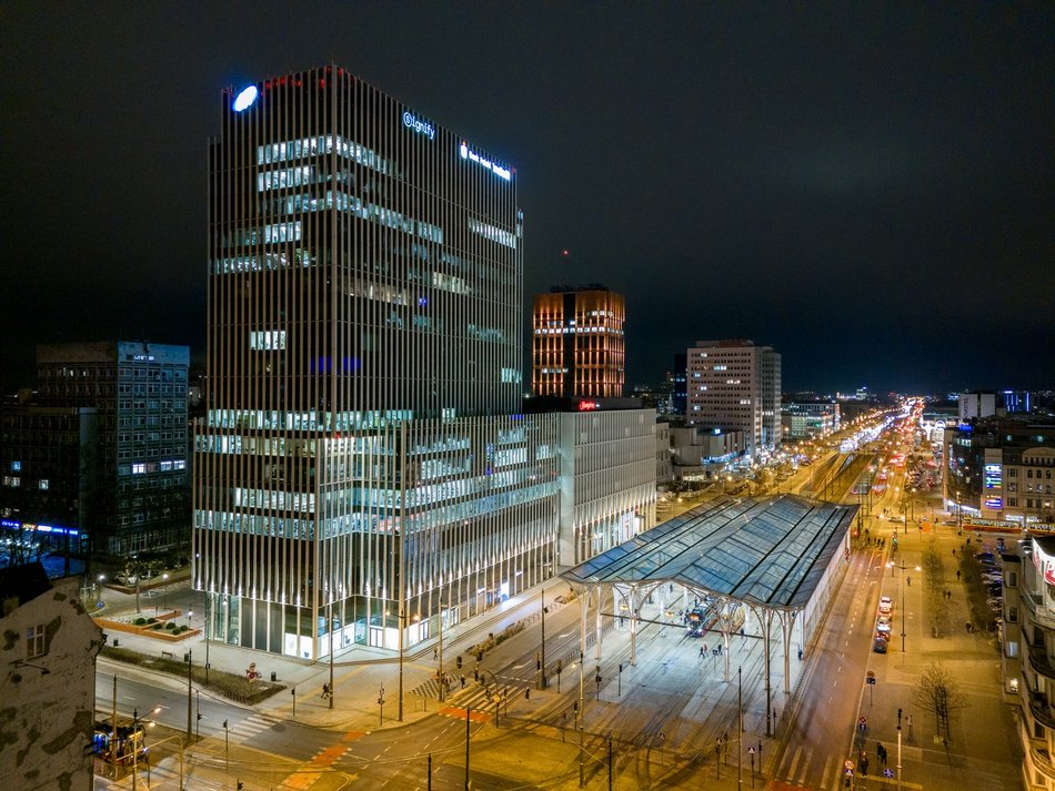 Łódź z lotu ptaka