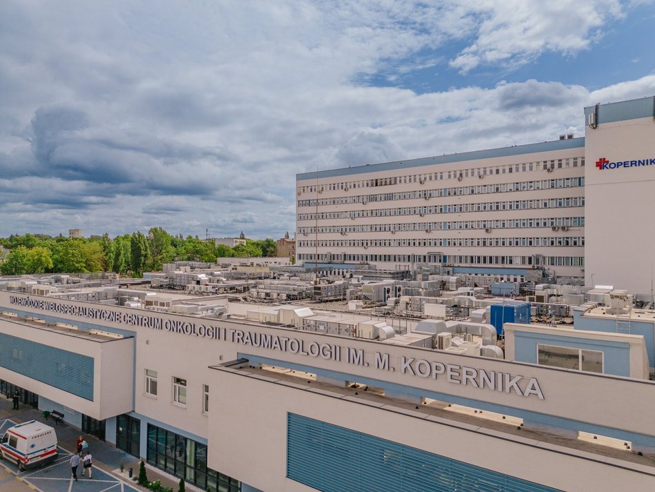 Szpital Kopernika w Łodzi po wielkiej rozbudowie
