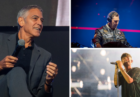 Łódź. Gwiazdy, które odwiedziły Łódź w 2025 roku. George Clooney, Robert Lewandowski i inni