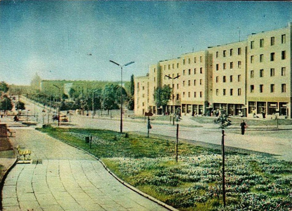 Łódź. Ulica Sporna w Łodzi