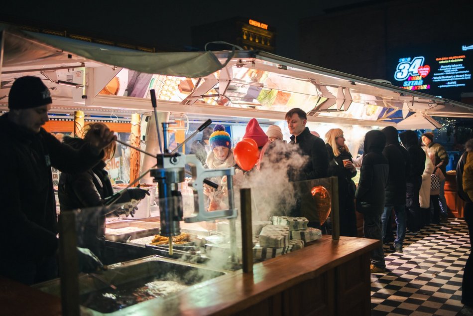 Łódź. Światełko do Nieba zakończyło WOŚP 2026 w Łodzi. Tłumy Łodzian w Manufakturze