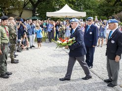 Piknik militarny w parku Helenów