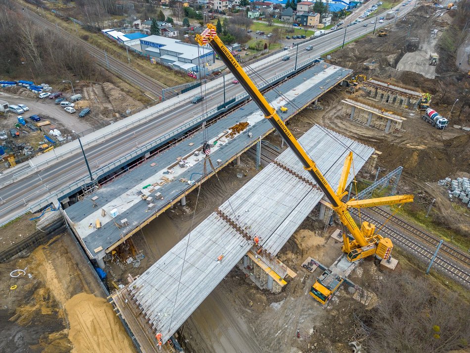 budowa wiaduktów i remont ulicy