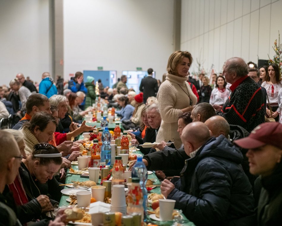 Miejska Wigilia dla osób samotnych w Łodzi 2024