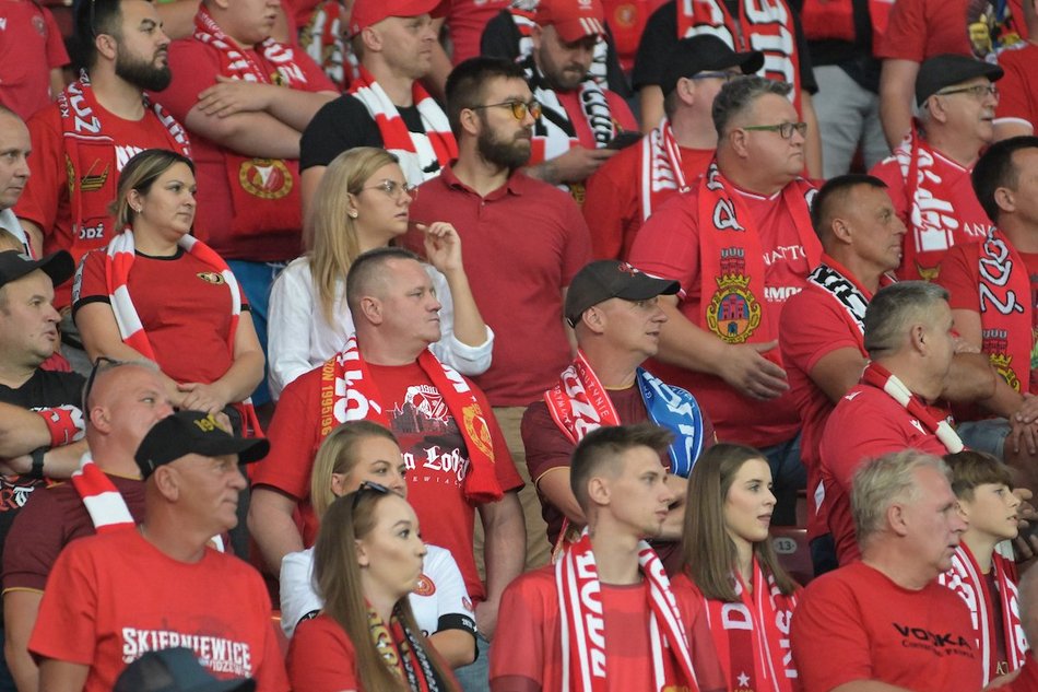 Łódź. Kibice na meczu Widzewa Łódź z Wisłą Płock. Byłeś? Odszukaj się w galerii
