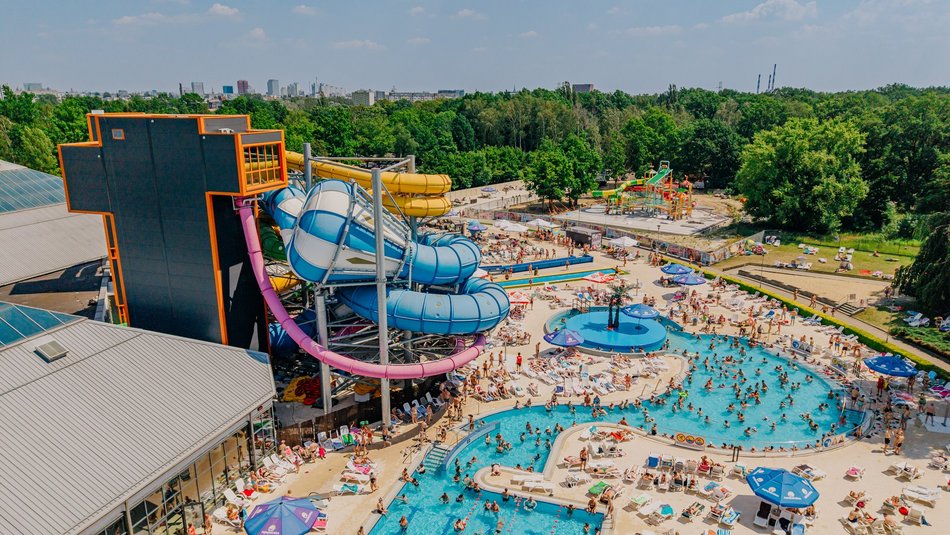 Aquapark Fala dobry na upały! Łodzianie znaleźli tam ochłodę