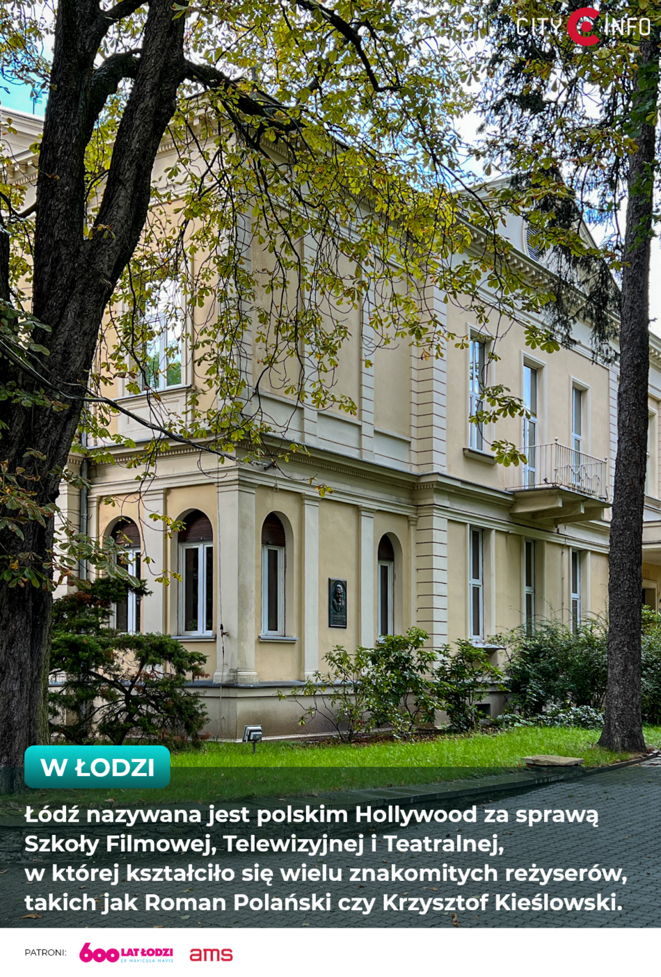 Ciekawostki o Łodzi na ekranach AMS