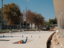 Remont krańcówki MPK Łódź przy Północnej