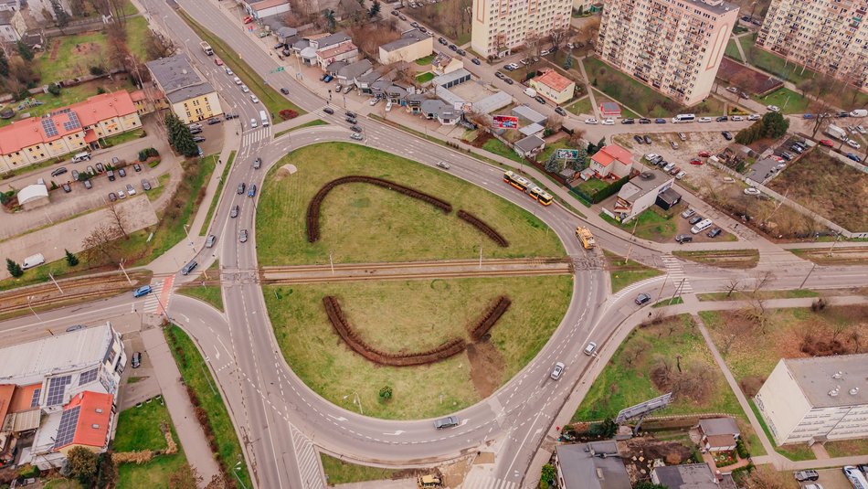 Łódź. Ulica Broniewskiego w Łodzi