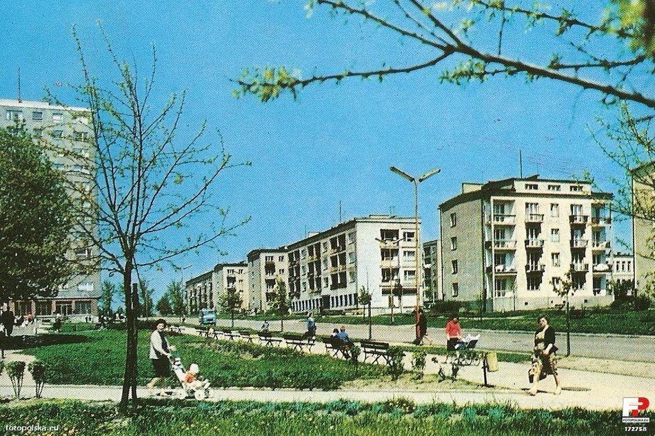 Łódź. Ulica Sporna