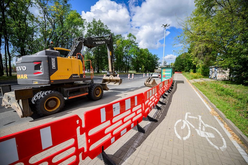 Łódź. Remonty dróg rowerowych w Łodzi. Zaawansowane prace od Retkini aż po Widzew