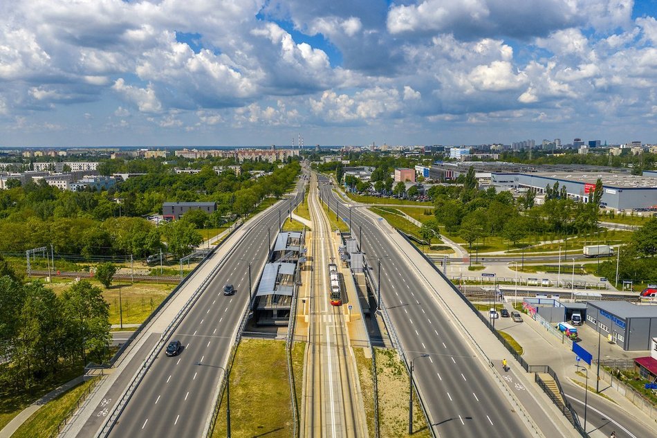 Łódź. Wiadukty na Przybyszewskiego