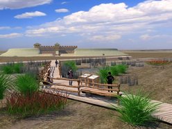 Nowa atrakcja w Łódzkiem! Kładka do średniowiecznego grodziska