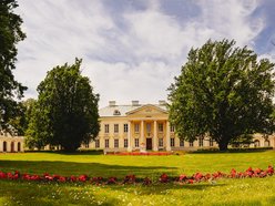 Park przy Pałacu w Walewicach