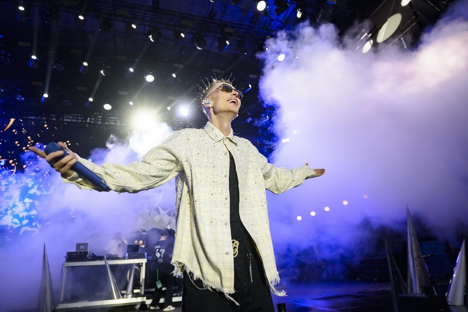 OKI na Łódź Summer Festival 2025. Fani szaleli na jego widok!