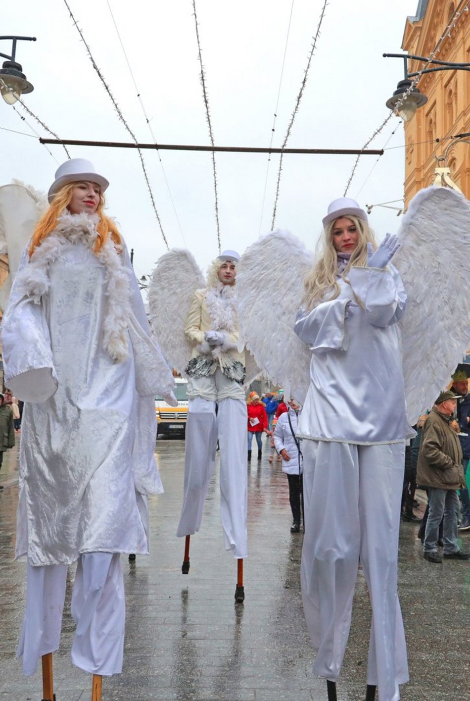 Orszak Trzech Króli na ul. Piotrkowskiej w Łodzi