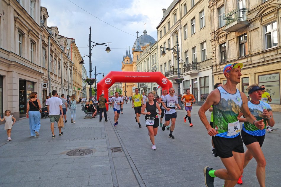 Bieg Ulicą Piotrkowską Rossmann Run 2024