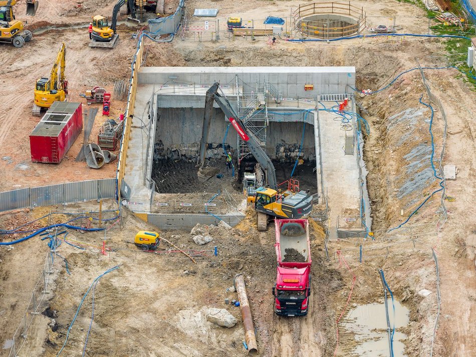 Łódź. Tunel pod Łodzią. Zobacz, gdzie swoją pracę zakończy tarcza Katarzyna
