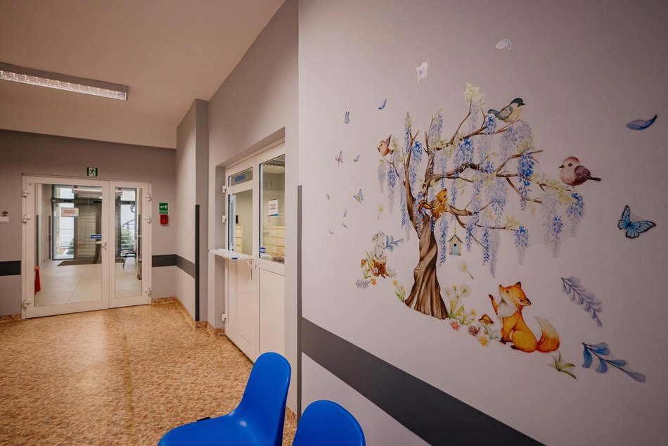 Remont przychodni przy Maratońskiej. Zobacz odnowioną poradnię pediatryczną