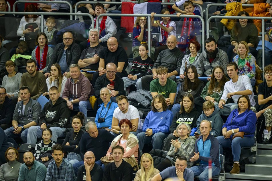 Kibice na siatkarskich derbach Łodzi