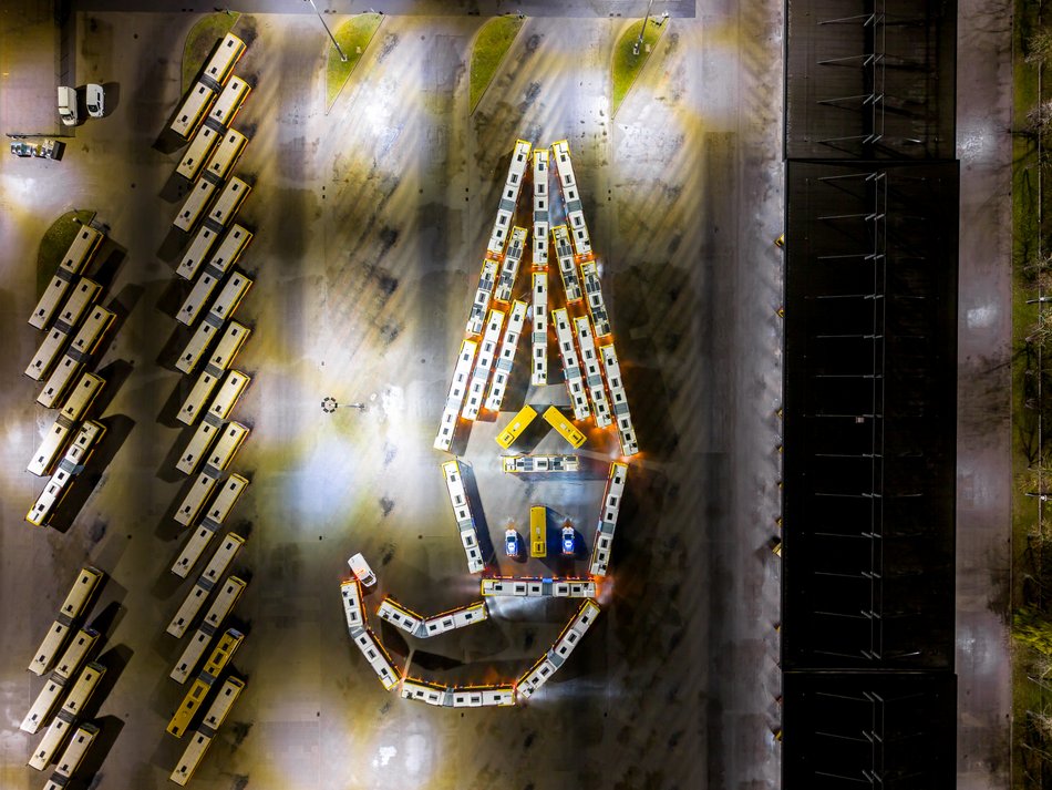 Św. Mikołaj z autobusów MPK Łódź