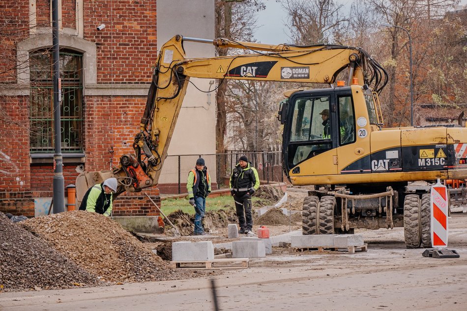 Remont ulic Sienkiewicza i Tymienieckiego, Łódź