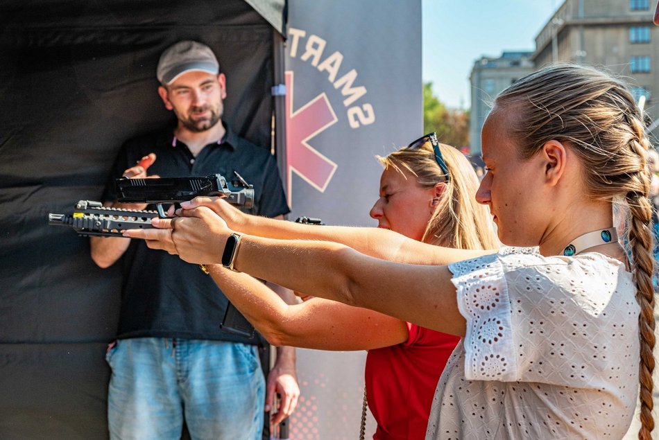 Piknik weterana w Manufakturze
