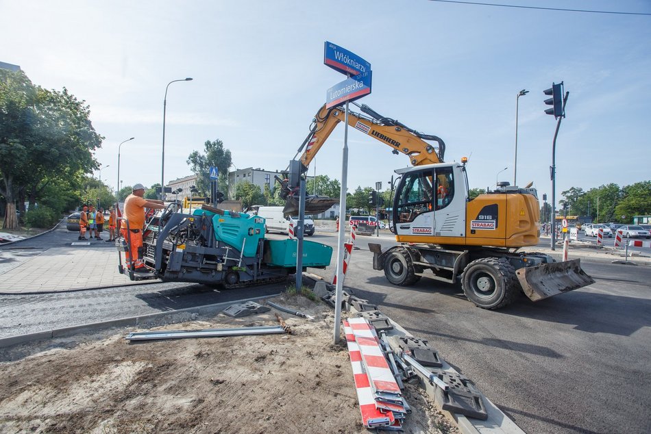 Finisz prac na Lutomierskiej