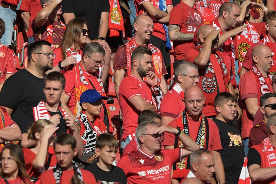 Kibice na meczu Widzewa Łódź kontra GKS Katowice. Byłeś/aś? Znajdź się w galerii