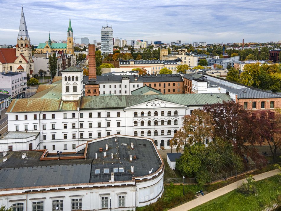 budynki muzeum z lotu ptaka