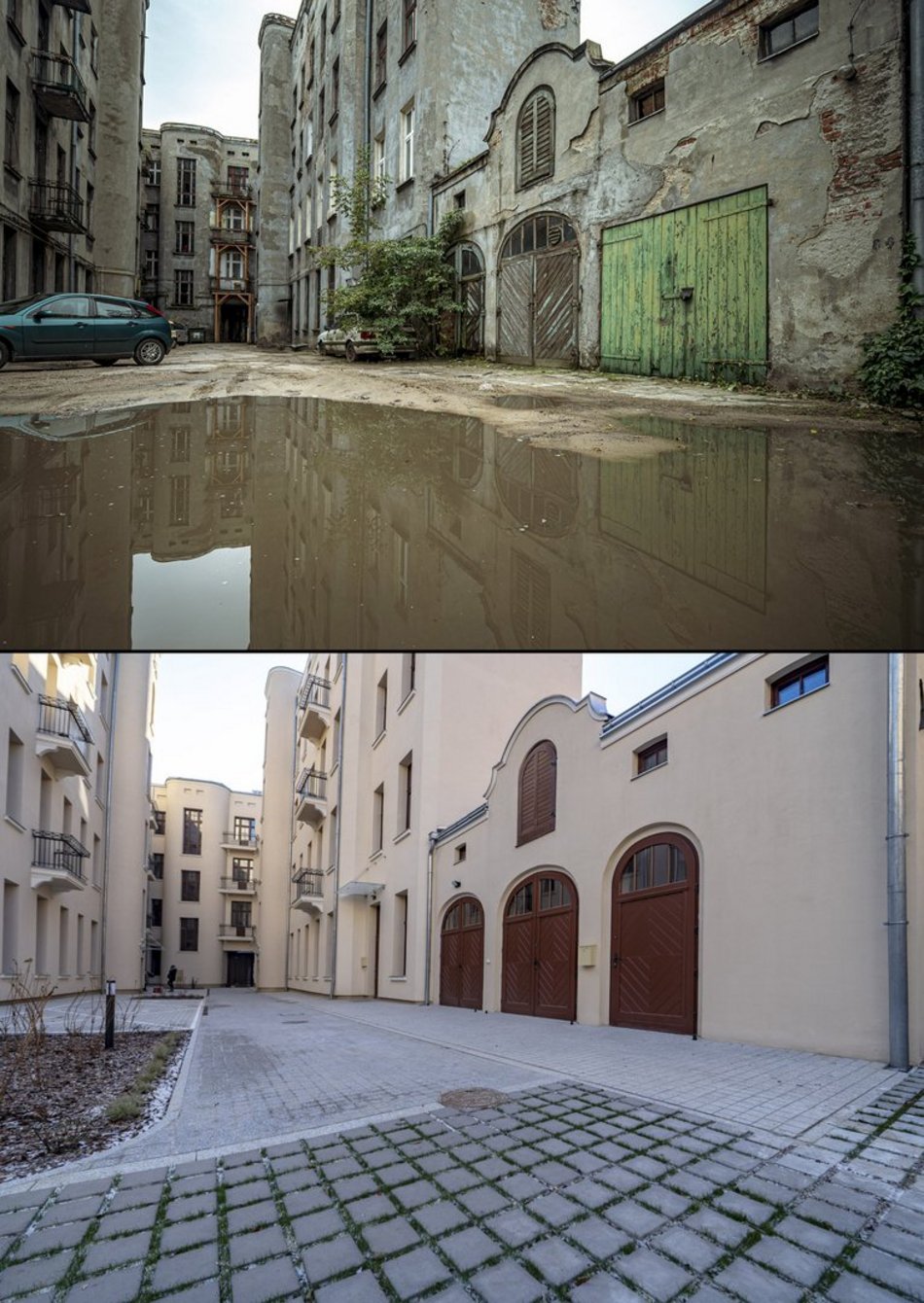 Niezwykła metamorfoza kamienicy przy Legionów 37A