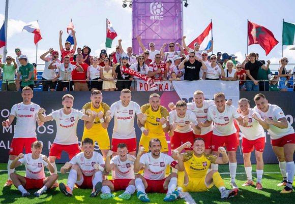 Łódź. Reprezentacja Polski mistrzem świata w socca! Łodzianin wraca ze złotym medalem