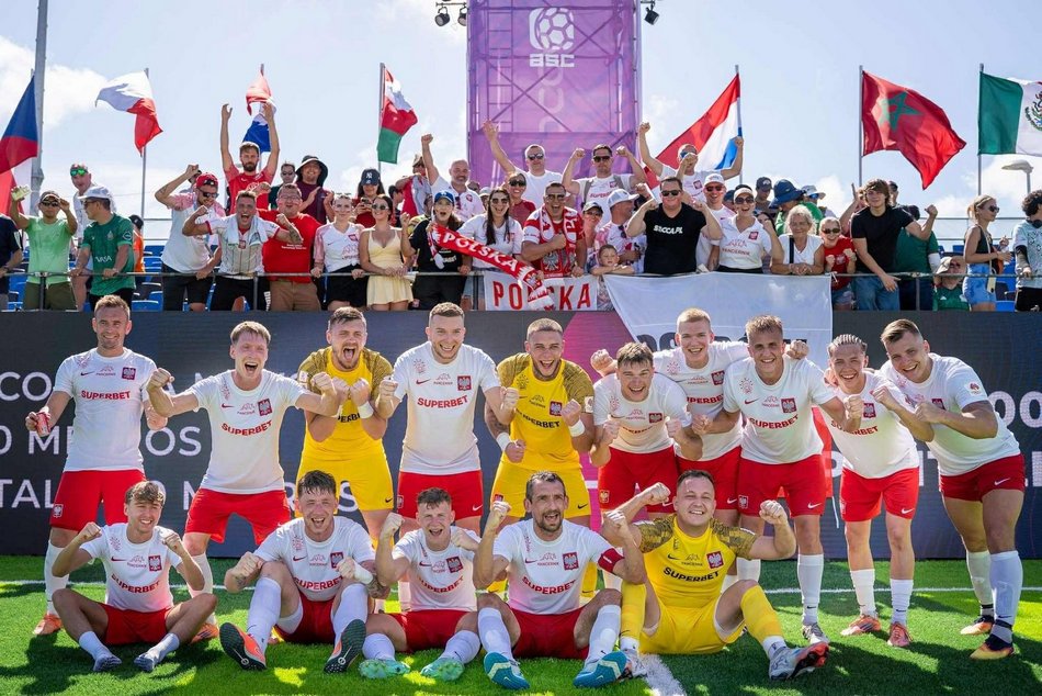Łódź. Reprezentacja Polski mistrzem świata w socca! Łodzianin wraca ze złotym medalem