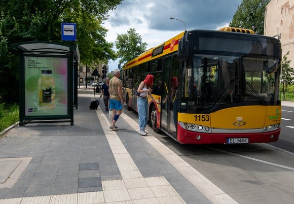 Łódź. Autobus MPK Łódź