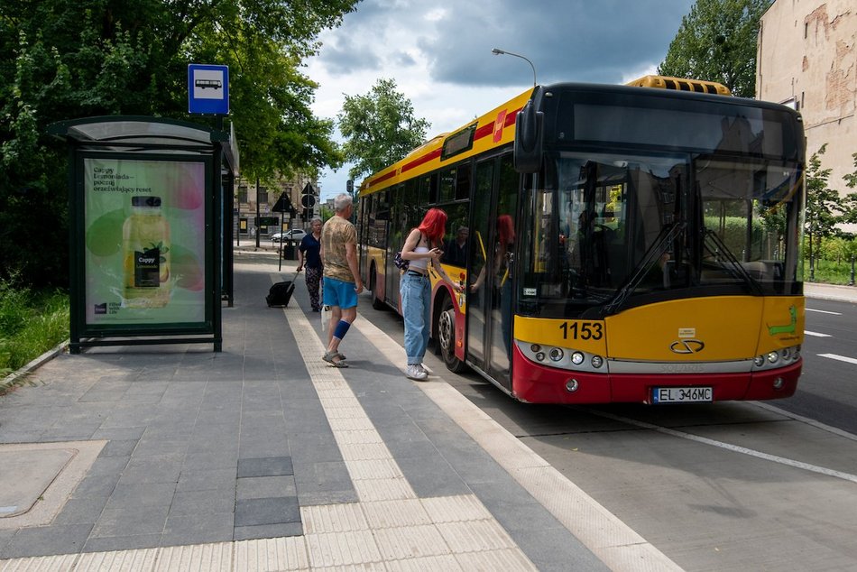 Łódź. Autobus MPK Łódź