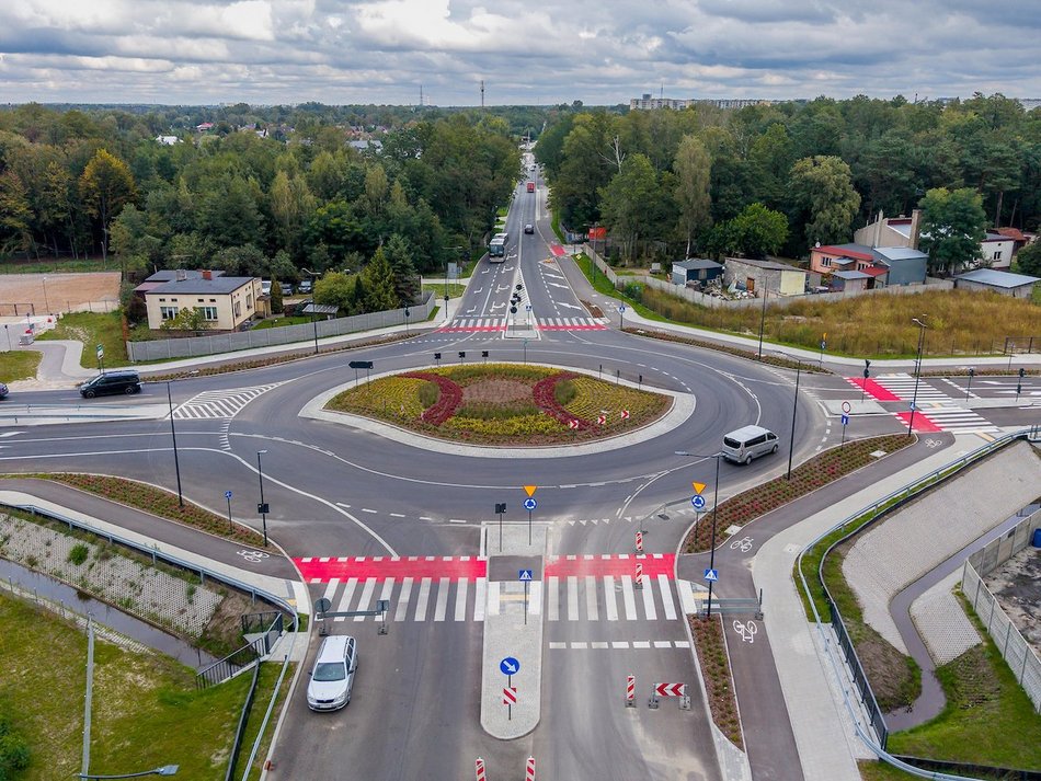 Łódź. Kolejny odcinek Szczecińskiej w Łodzi gotowy. Z Polesia wprost na autostradę!