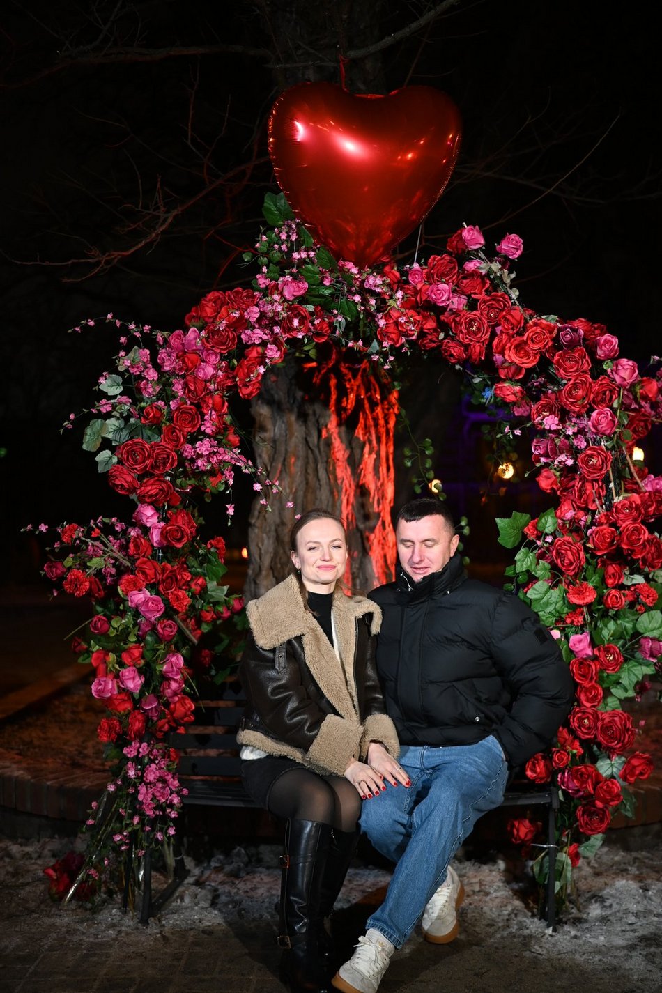 Łódź. Walentynki w Pasażu Rubinsteina w Łodzi. Aż czuć miłość w powietrzu!