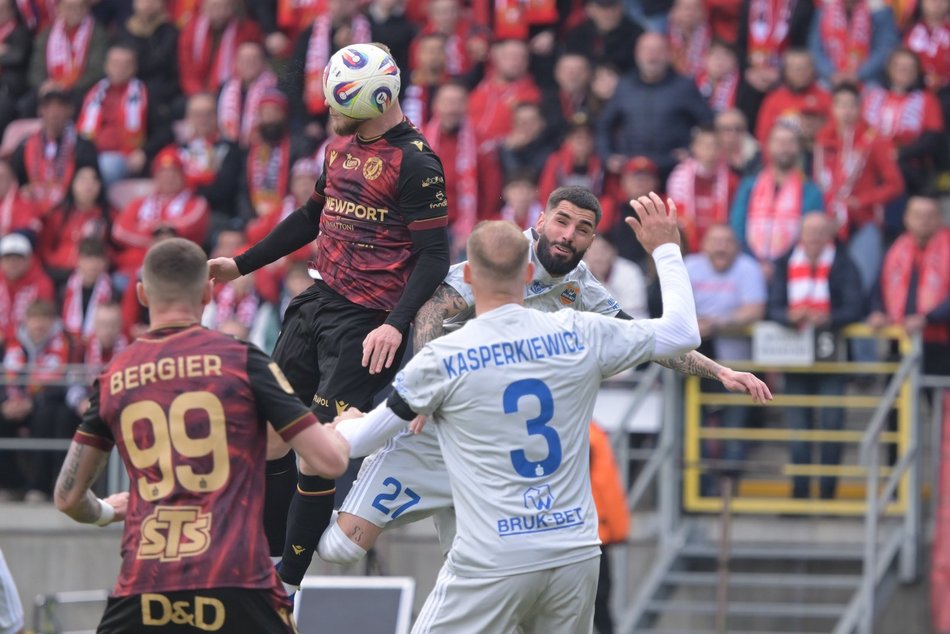 Łódź. Wygrana w samej końcówce! Widzew Łódź lepszy od Bruk-Bet Termalici Nieciecza!