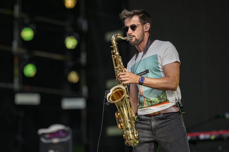 Didżeje utrzymują emocje na Łódź Summer Festival 2025. Tańce przed koncertami