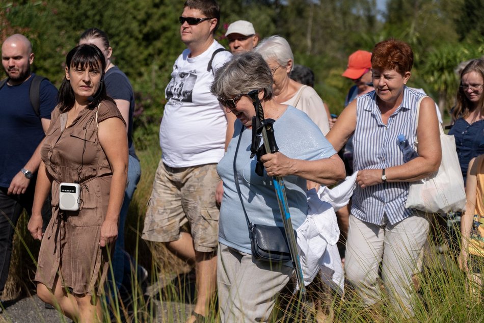 Spacer w Ogrodzie Botanicznym w Łodzi