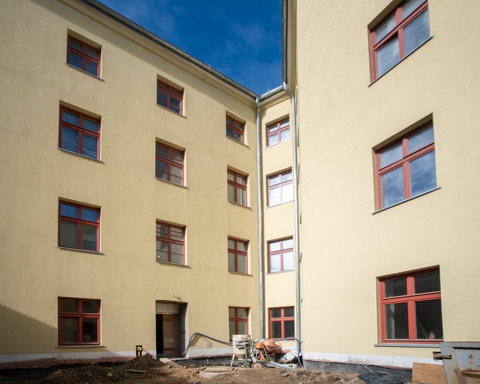 Rewitalizacja. Kamienica przy Wschodniej pięknieje. Podwórko będzie przykuwać uwagę