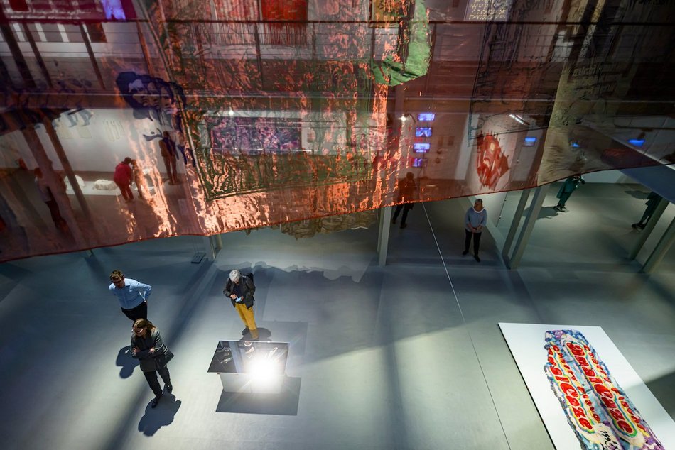 Łódź. Trwa 18. Międzynarodowe Triennale Tkaniny