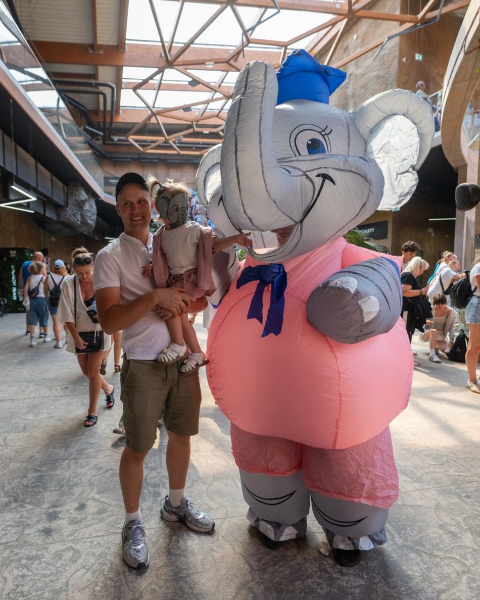 Łódź. Dzień Słonia w Orientarium Zoo Łódź. Tłumy łodzian i mnóstwo dobrej zabawy