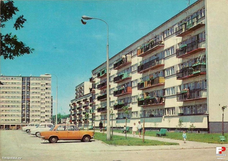 Łódź. Teofilów w latach 70.