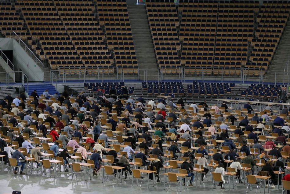 Atlas Arena największą salą egzaminacyjną w Polsce