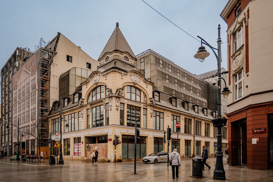 dawne centrum handlowe w Łodzi