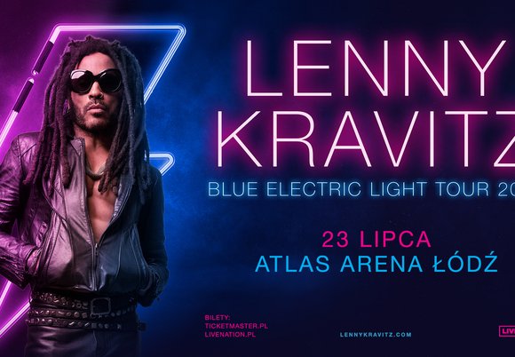 Lenny Kravitz wystąpi w Łodzi w 2024 r.